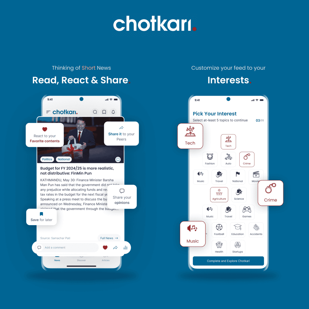 chotkari news aggregation app 1 by east nova tech