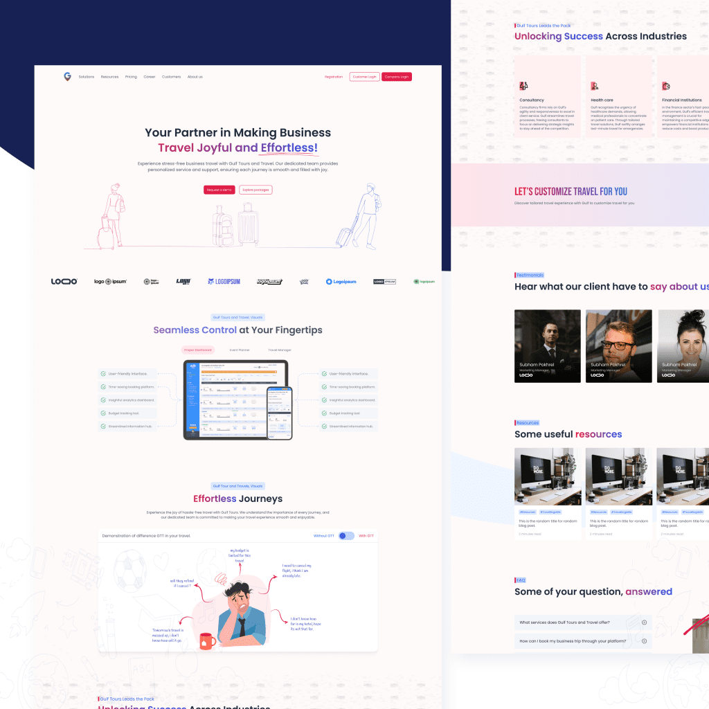 golf tours and travels by east nova tech